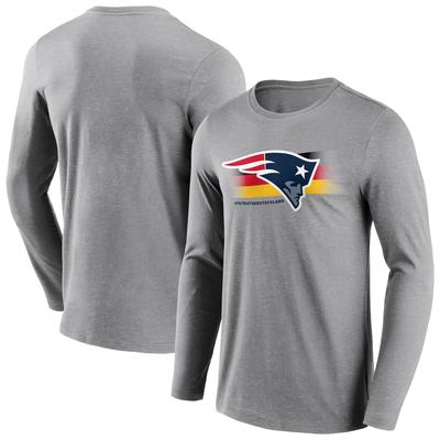 New England Patriots Deutschland Grafik Langarm T-Shirt - Herren Image