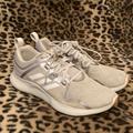 Adidas Shoes | Guc Adidas Shoes Women’s Size 9 Adidas Bounce Edge Sneakers Grey & White | Color: Gray/White | Size: 9