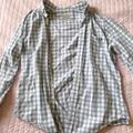 J. Crew Jackets & Coats | Gingham Button Up! | Color: Blue/White | Size: L