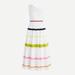 J. Crew Dresses | J. Crew White One-Shouldered Cotton Maxi Dress | Color: Pink/White | Size: 8