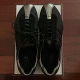 Coach Shoes | Coach Authentic-Style”Katelyn”Lace Up Sneaker Black/Gunmetal Size 10-Boxed | Color: Black/Gray | Size: 10