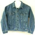 Levi's Jackets & Coats | Levis Strauss Signature Denim Jacket Mens Button Trucker Medium Blue Jean | Color: Blue | Size: M