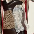 Coach Shoes | Coach Genuine Leather Boots | Color: Brown/Tan | Size: 7