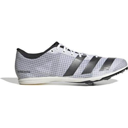 ADIDAS Herren Leichtathletikschuhe DistanceStar Spike, Größe 36 ⅔ in Weiß