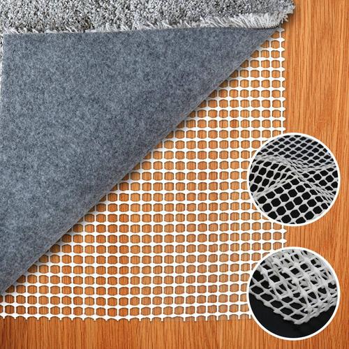 Antirutschmatte Teppichunterlage zuschneidbar Teppich Stopper Gleitschutz Matte 200X80CM – Weiß