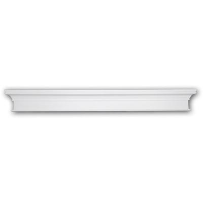 Profhome Decor - Pediment profhome 163001 Türumrandung Zeitloses Klassisches Design weiß