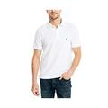 Nautica Herren Classic Fit Deck Polo, Bright White, Mittel