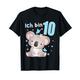 10 Jahre alt Ich bin 10 Koala Koalabär 10. Geburtstag T-Shirt