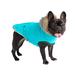 Aqua Winter Sailor Dog Parka, XX-Small, Blue