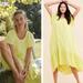 Anthropologie Dresses | Anthropologie Maeve Chartreuse Maxi Dress | Color: Green/Yellow | Size: S