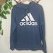 Adidas Shirts | Adidas Golf Hoodie Pullover Long Sleeve Sweatshirt X-Large | Color: Blue/White | Size: Xl