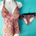 Victoria's Secret Swim | 2pcs. Tankini Size Small Suit | Color: Blue/Red | Size: S