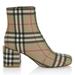 Burberry Shoes | Burberry Armdale Check Plaid Ankle Boots | Color: Cream/Tan | Size: 6