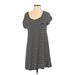 American Eagle Outfitters Casual Dress: Black Stripes Dresses - Women's Size X-Small