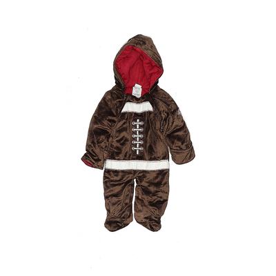 Club House One Piece Snowsuit: Brown Sporting & Activewear - Size 3-6 Month