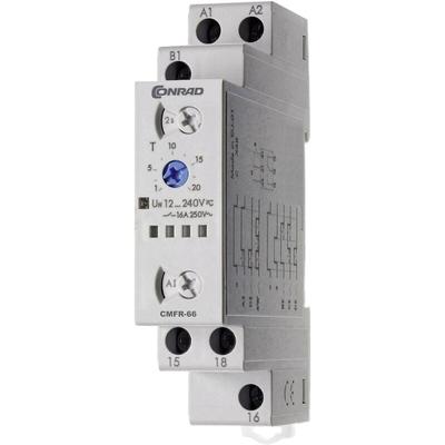 Conrad Components - CMFR-66 Zeitrelais Multifunktional 1 St. Zeitbereich: 24 h (max) 1 Wechsler Image