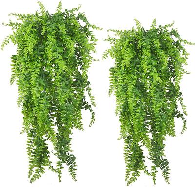 Ghirlanda di foglie artificiali da 81 cm che appende piante di plastica di vite verde fai da te