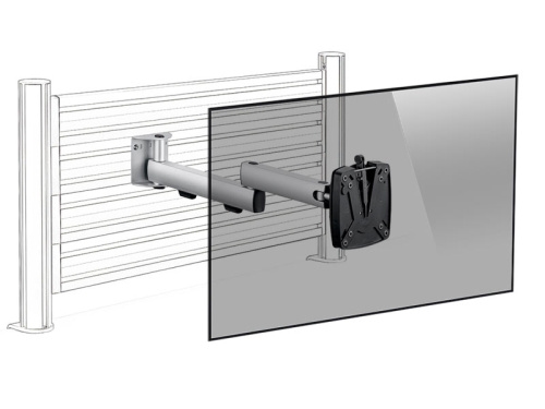 Novus TSS SlatWall Monitor Halter, schwenkbar (964+0119+014) Image