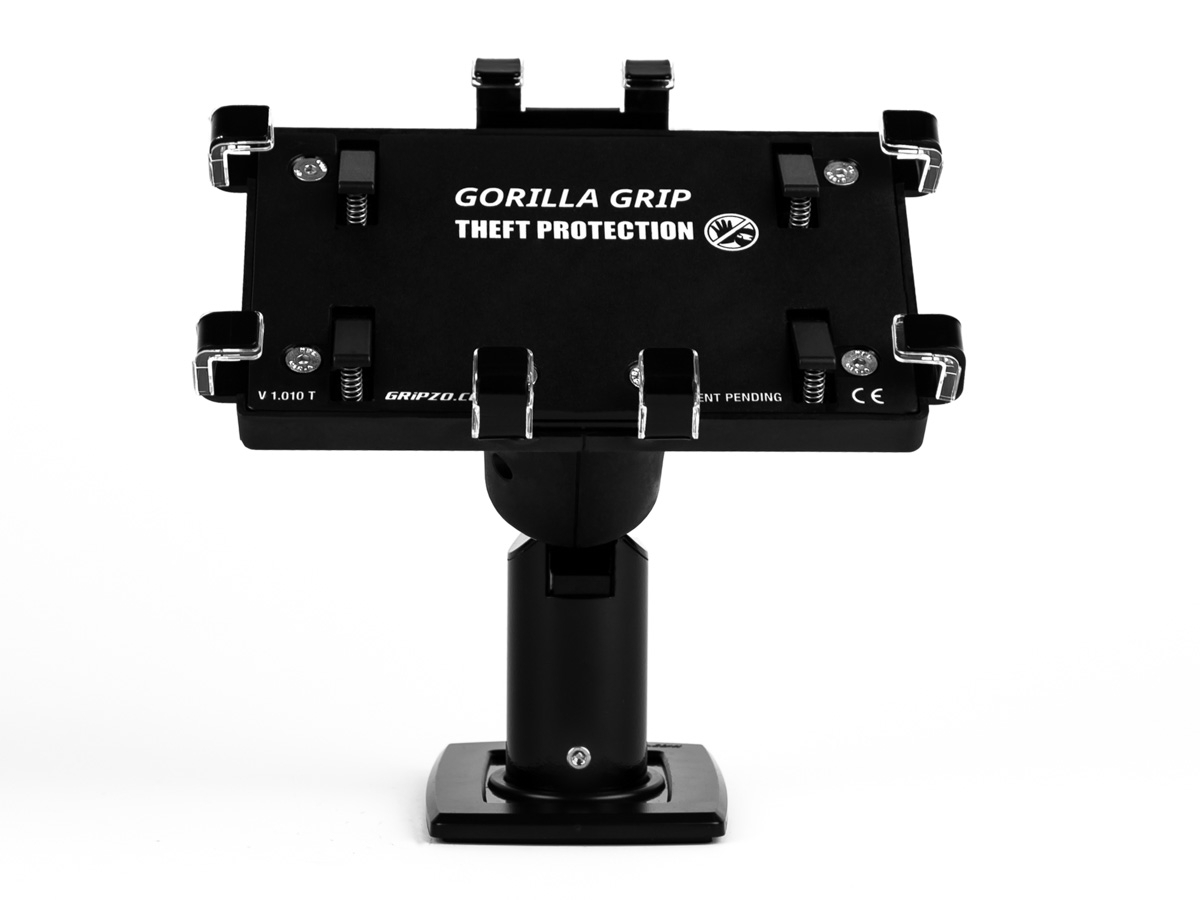 Gripzo POS 360 Tablet Halterung Diebstahlschutz schwenkbar neigbar 7-11 Zoll, schwarz Image