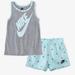 Nike Matching Sets | Girls Nike Tank And Shorts Set | Color: Tan | Size: 6xg