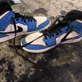 Nike Shoes | Mens Jordan 1 Signal Blue Athletic Shoes | Color: Blue/White | Size: 11.5