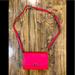 Kate Spade Bags | Kate Spade New York Women's Laurel Way Addison Crossgrain Leather Crossbody | Color: Red | Size: 7.25' L X 5' H X 1.75' D