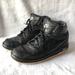 Nike Shoes | $99 Original Nike Air High Top Basketball Shoes Vintage Worn Out Sneakers Mens 9 | Color: Black/White | Size: 9