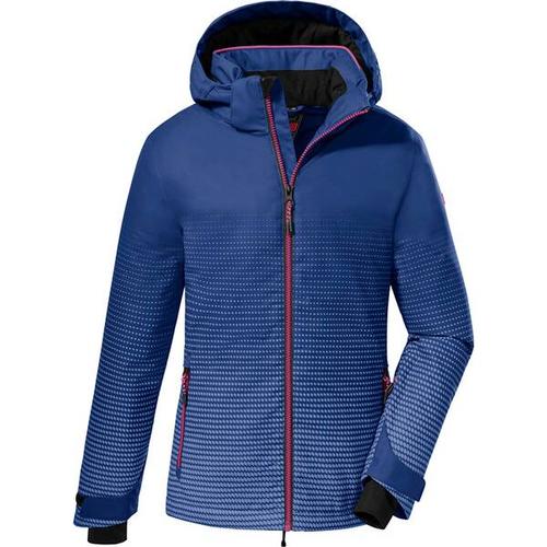 Kinder Funktionsjacke KSW 158 GRLS SKI JCKT, Größe 128 in mittelblau