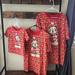 Disney Tops | Disney Christmas Mickey Mouse Christmas Family Matching Set. | Color: Red | Size: M