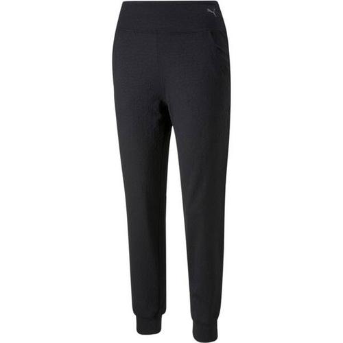 PUMA Damen Caprihose Flawless Jogger, Größe XL in Schwarz