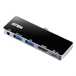ATEN UH3238 USB-C Reise Dockingstation mit Power Passthrough