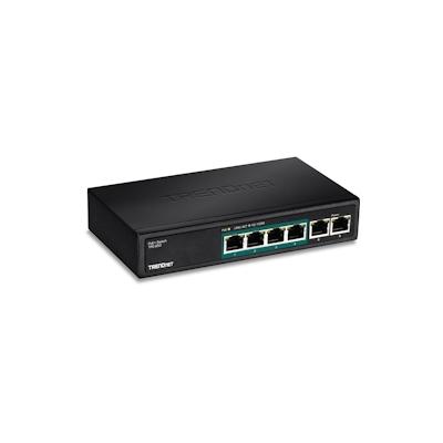 TRENDnet TPE-S50 6-Port PoE Switch 10/100Mbps 60W