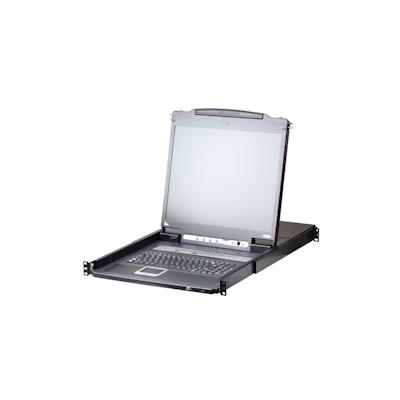 ATEN CL5708iM LCD KVM Switch Over IP, USB-PS/2,VGA , 8-Ports Deutsch Image