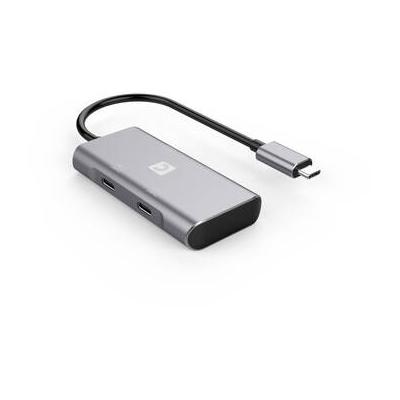 Comprehensive VersaHub 4-Port USB 3.2 Gen 2 Hub (Silver, 2 x Type-A & 2 x Type-C) VHUB-USBC2A2C