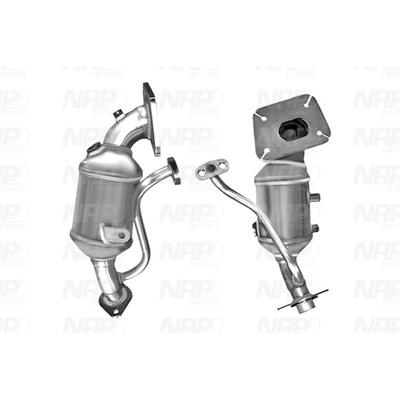 NAP Katalysator für PEUGEOT TOYOTA CITROËN 171400Q120 171400Q100 B000871480 CAK11341 Image
