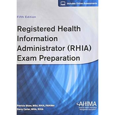 Registered Health Information Technician (Rhit) Exam Preparation, 5th Edition