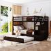 Nestfair Twin-Over-Twin Bunk Bed with Twin Size Trundle