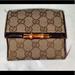 Gucci Bags | Gucci Bamboo Wallet 03 Vintage Tom Ford Gg Supreme Canvas | Color: Brown/Tan | Size: Os