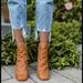 Free People Shoes | Free People Cybill Heel Boot In Tan | Color: Brown/Tan | Size: 9.5