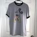 Disney Shirts | $10 Deals Euc Disney Classic Mickey Mouse Men’s T-Shirt | Color: Black/Gray | Size: L