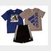 Adidas Matching Sets | Adidas Boys' Kids' 3-Piece Shorts Set Size 4t | Color: Blue | Size: 4tb