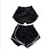 Nike Shorts | Lot Of 2 Women Nike Running Athletic Lined Shorts - Both Size Xs | Color: Black/White | Size: Xs