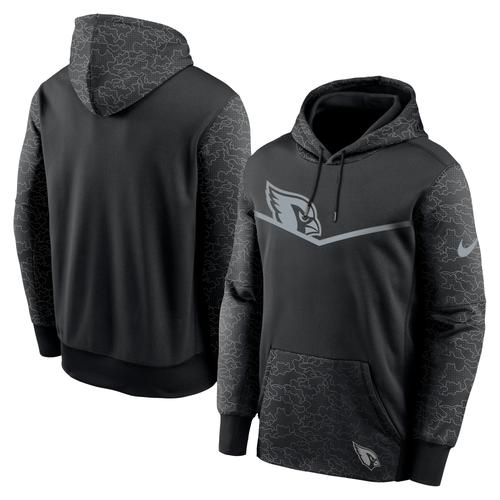 Arizona Cardinals Nike Reflective Therma Hoodie - Herren