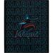 Miami Marlins 60" x 70" Echo Wordmark Lightweight Blanket