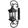 Raley 41 3/4"H Black Outdoor Wall Light by Hinkley Lighting