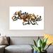 East Urban Home 'Little Rebel Fox' Textual Art on Canvas in Brown | 18 H x 26 W x 1.5 D in | Wayfair E21410D9B30C42BE8F0E449C739B6785