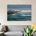 East Urban Home In The Protection Of A Lighthouse by Jamie Morrison - Gallery-Wrapped Canvas Giclée Print Canvas, in Blue | 12 H x 1.5 D in | Wayfair