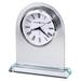 Howard Miller® Vesta 6.75" Tabletop Clock Crystal in Gray | 6.75 H x 5.75 W x 1.75 D in | Wayfair 645825
