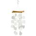 Woodstock Chimes Capiz Wind Chime Wood in Brown | 12 H x 5.5 W x 5.5 D in | Wayfair C128