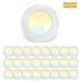 RUN BISON 7.48" Selectable CCT New Construction IC LED Recessed Lighting Kit in White | 1.57 H x 7.48 W in | Wayfair HT-G2D3D-6C-15W-927-1-51-24PK